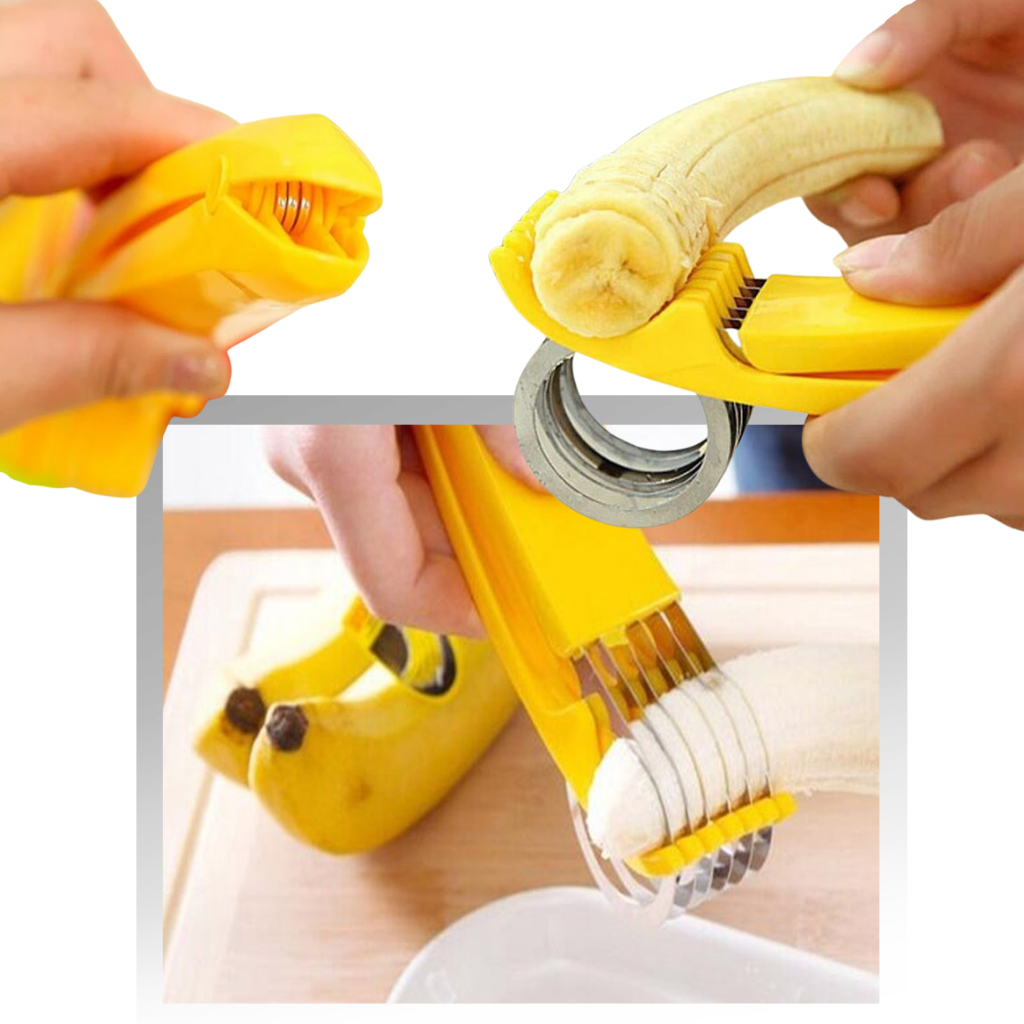Bananenschneider aus Edelstahl - Ozerty