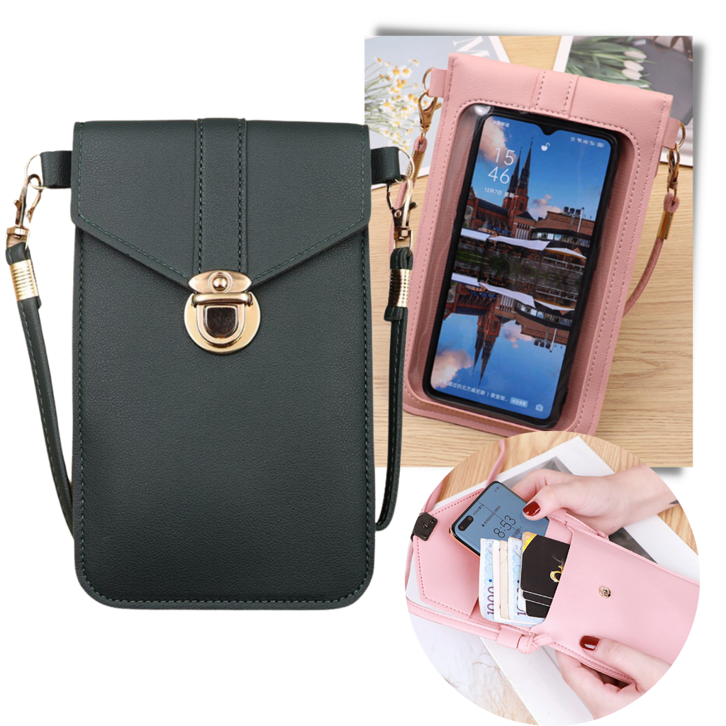 Touchscreen-Telefon Crossbody-Tasche - Ozerty