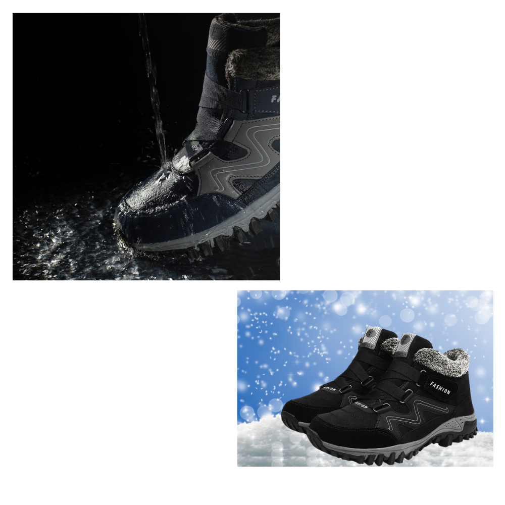 Leder-Winterstiefel - Ozerty