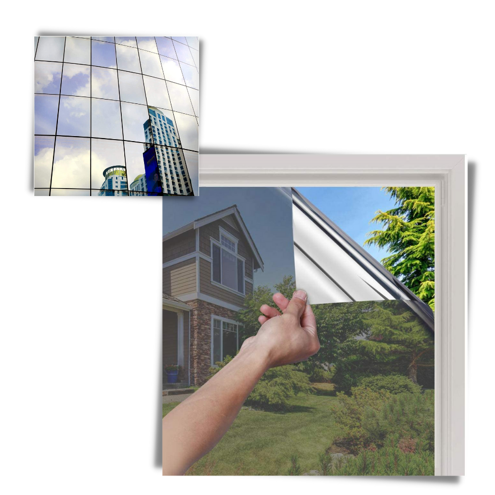 Reflektierende Fenster-Sichtschutzfolie - Ozerty