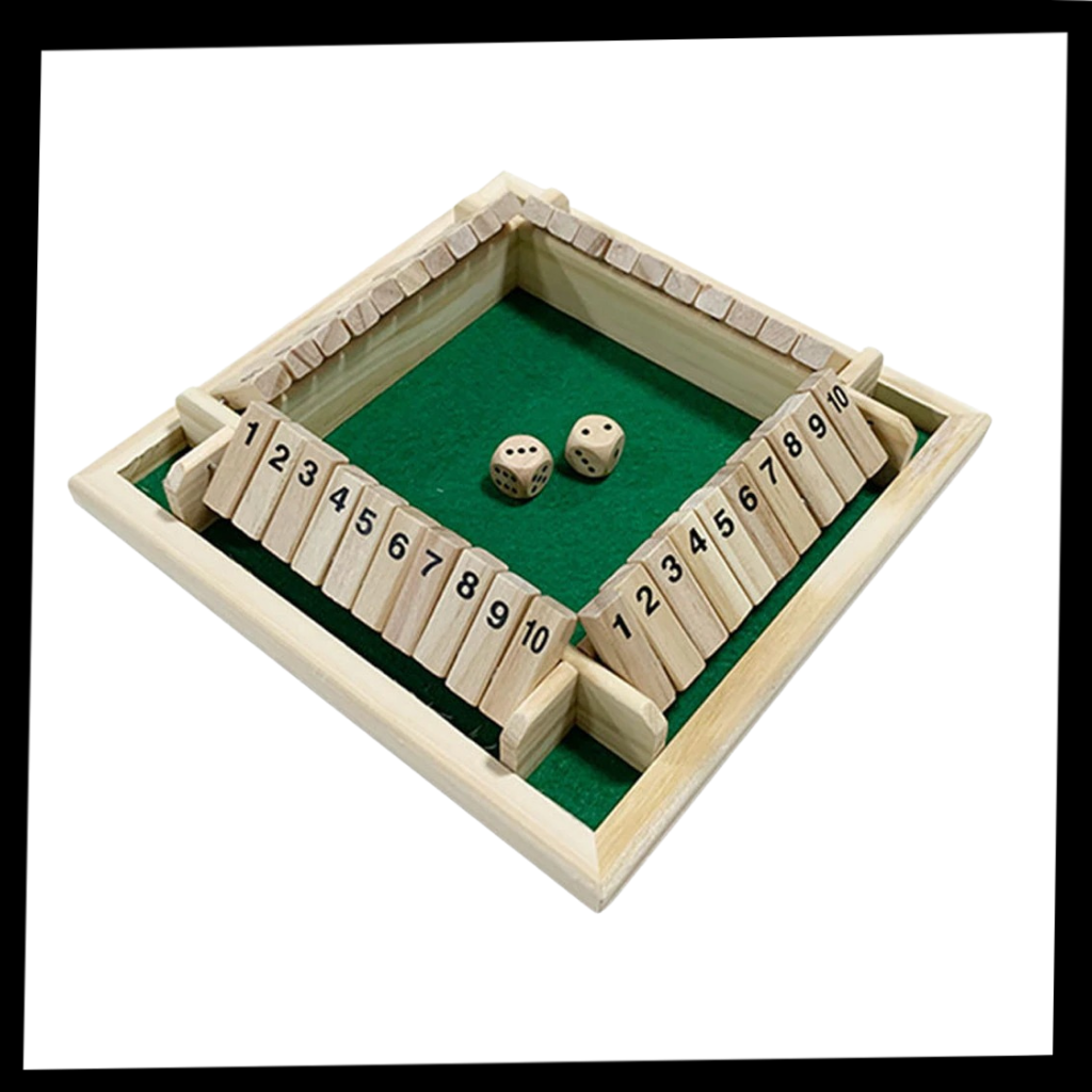 Würfelspiel aus Holz - Ozerty