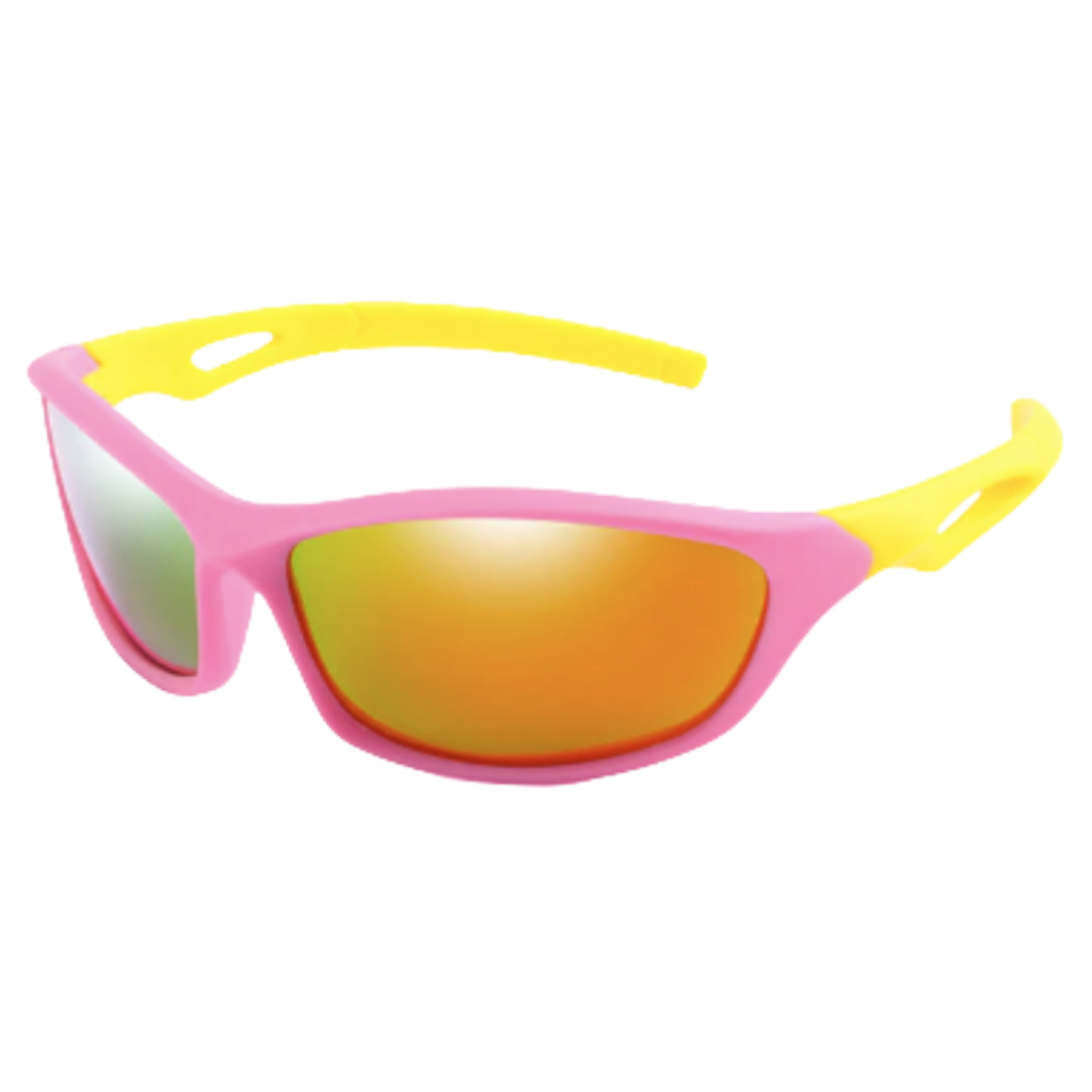 Polarisierte Sport-Sonnenbrille für Kinder mit Riemen